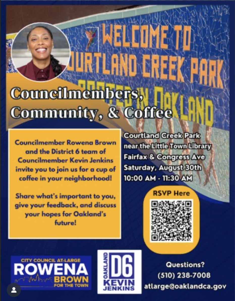 Courtland Creek Community, Coffee & Conversation
