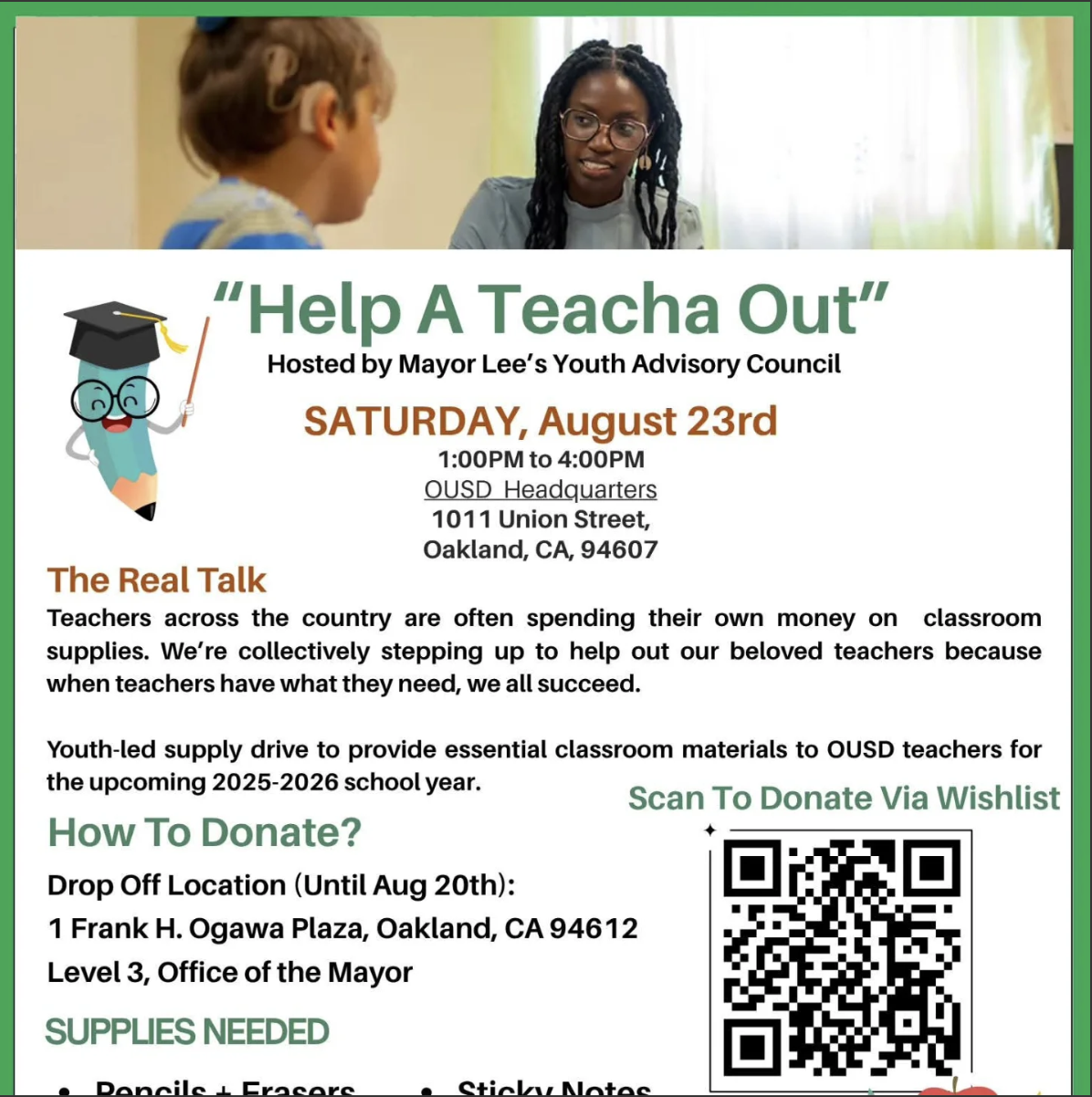 Help A Teacha Out