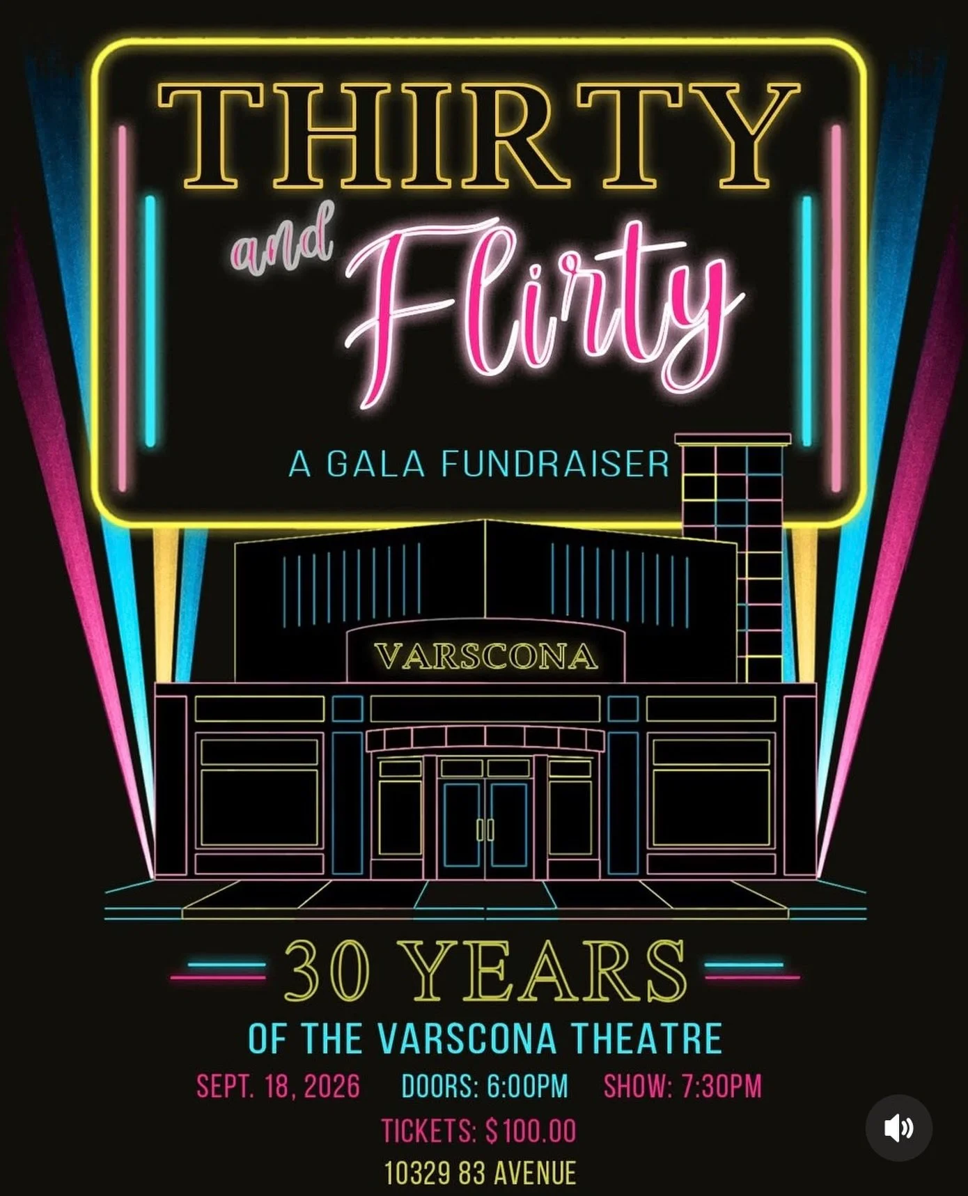 Dame of Fragrance is proud to be a patron of the arts. We are thrilled to support one of our favourite theatres @varsconatheatre for their 30th anniversary gala fundraiser this Friday September 18! 

One lucky fellow patron of the arts will be going 