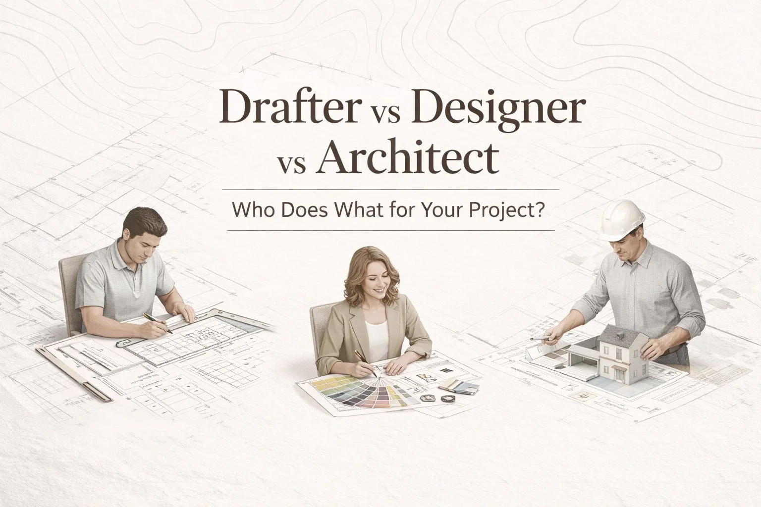 Who Should You Hire to Design Your Project?