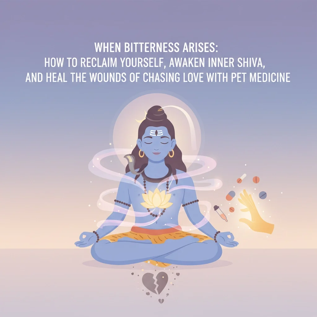When Bitterness Arises: How to Reclaim Yourself, Awaken Inner Shiva, and Heal the Wounds of Chasing Love with Pet Medicine