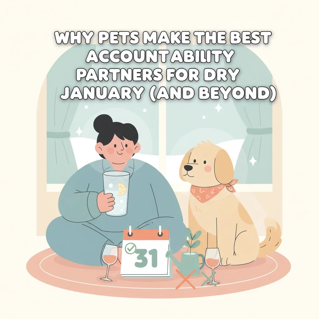 Why Pets Make the Best Accountability Partners for Dry January (and Beyond)
