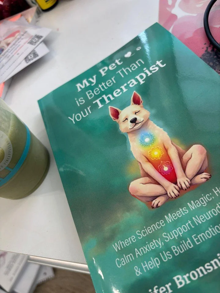 This isn&rsquo;t about replacing therapy. It&rsquo;s about recognizing the support system already sitting beside you. Your pet is part of your healing story.

👉 See link in bio. Order the book today and see it differently. 
#Paws4Wellness #PetMedici