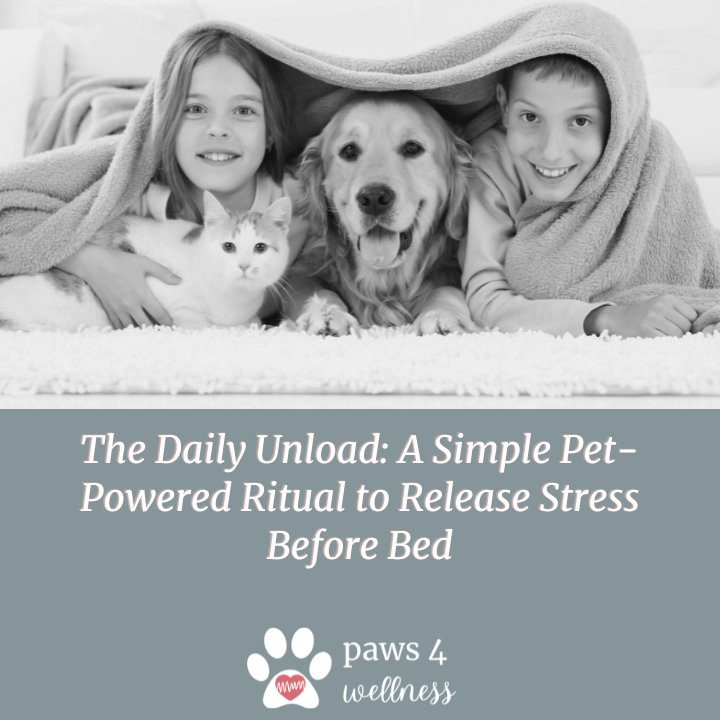 The Daily Unload: A Simple Pet-Powered Ritual to Release Stress Before Bed