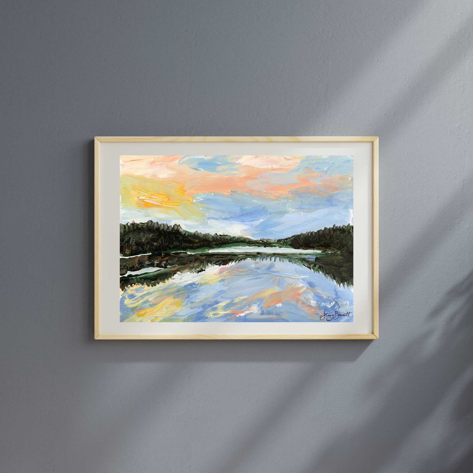 Sunset at Champion - 5x7 Framed.png