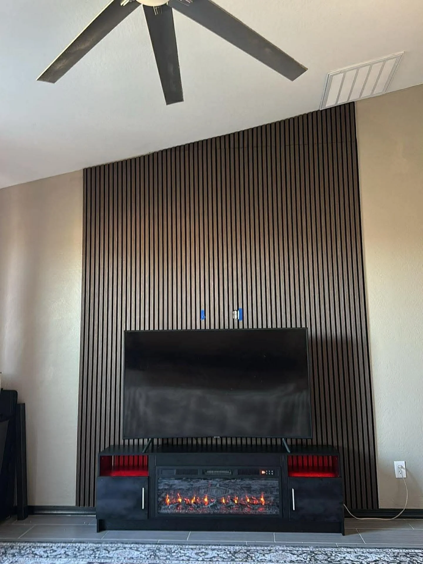 Vaulted ceilings? No problem.
This customer nailed their DIY install by mixing and matching our 10&rsquo; and 9&rsquo; panel sizes to maximize savings&mdash;proof that smart planning pays off.

Our top-quality wood veneer and acoustic backing allow f