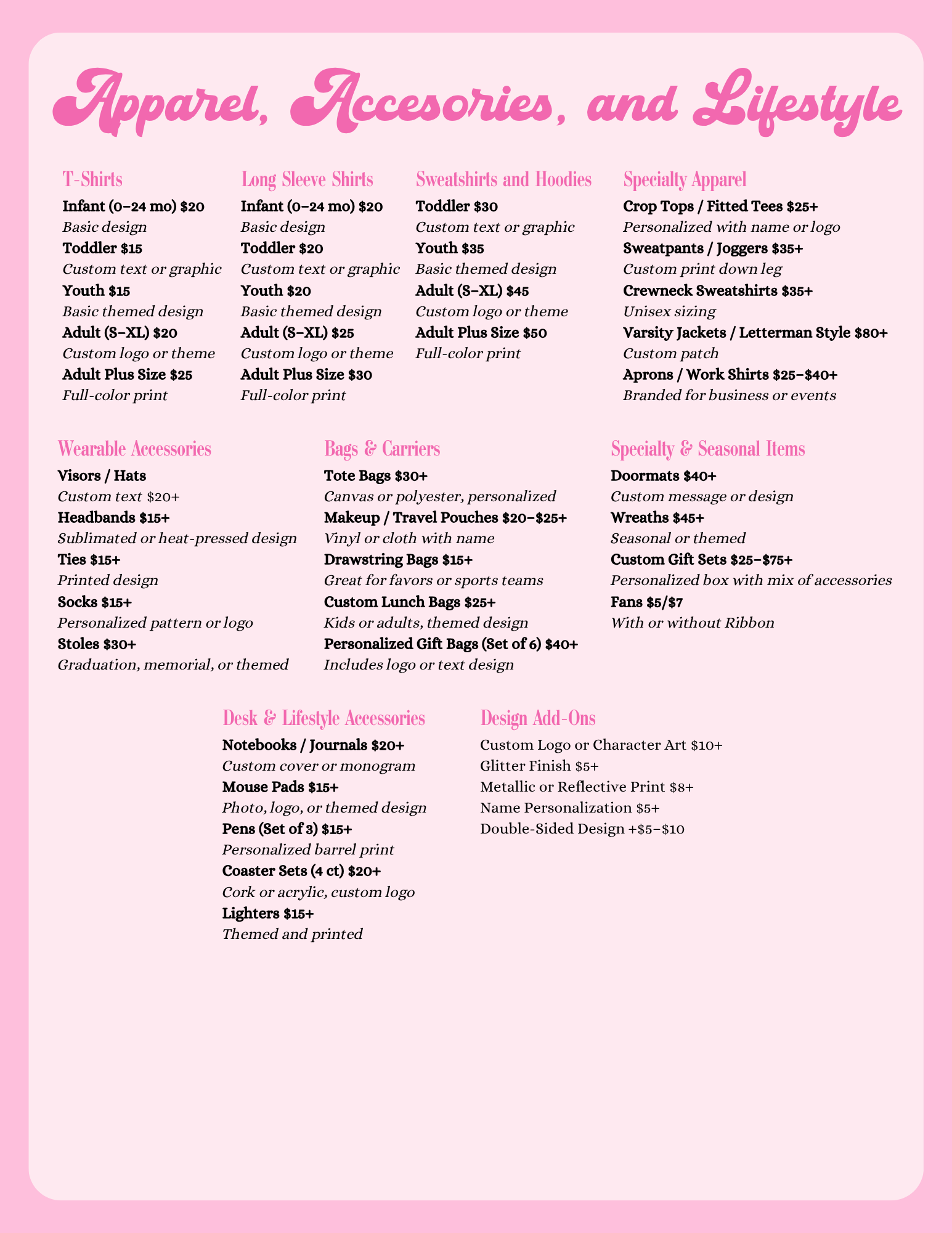 **non-refundable half down deposit is due at time of ordering, design will not be started until received**