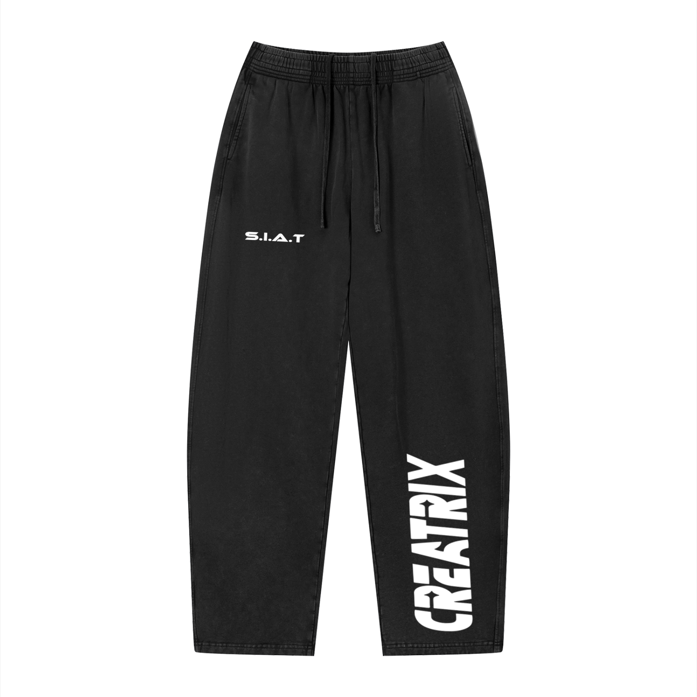 Unisex Vintage Wash Loose Sweatpants