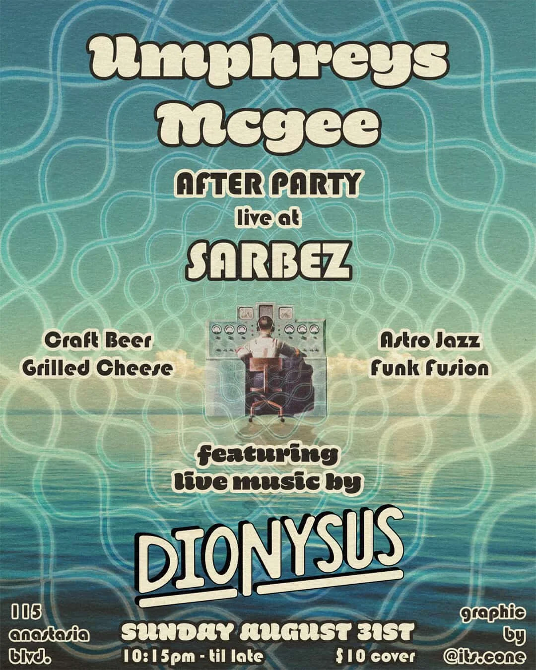 Umphrey’s Mcgee Afters: Dionysus (Jazz Funk Fusion)
