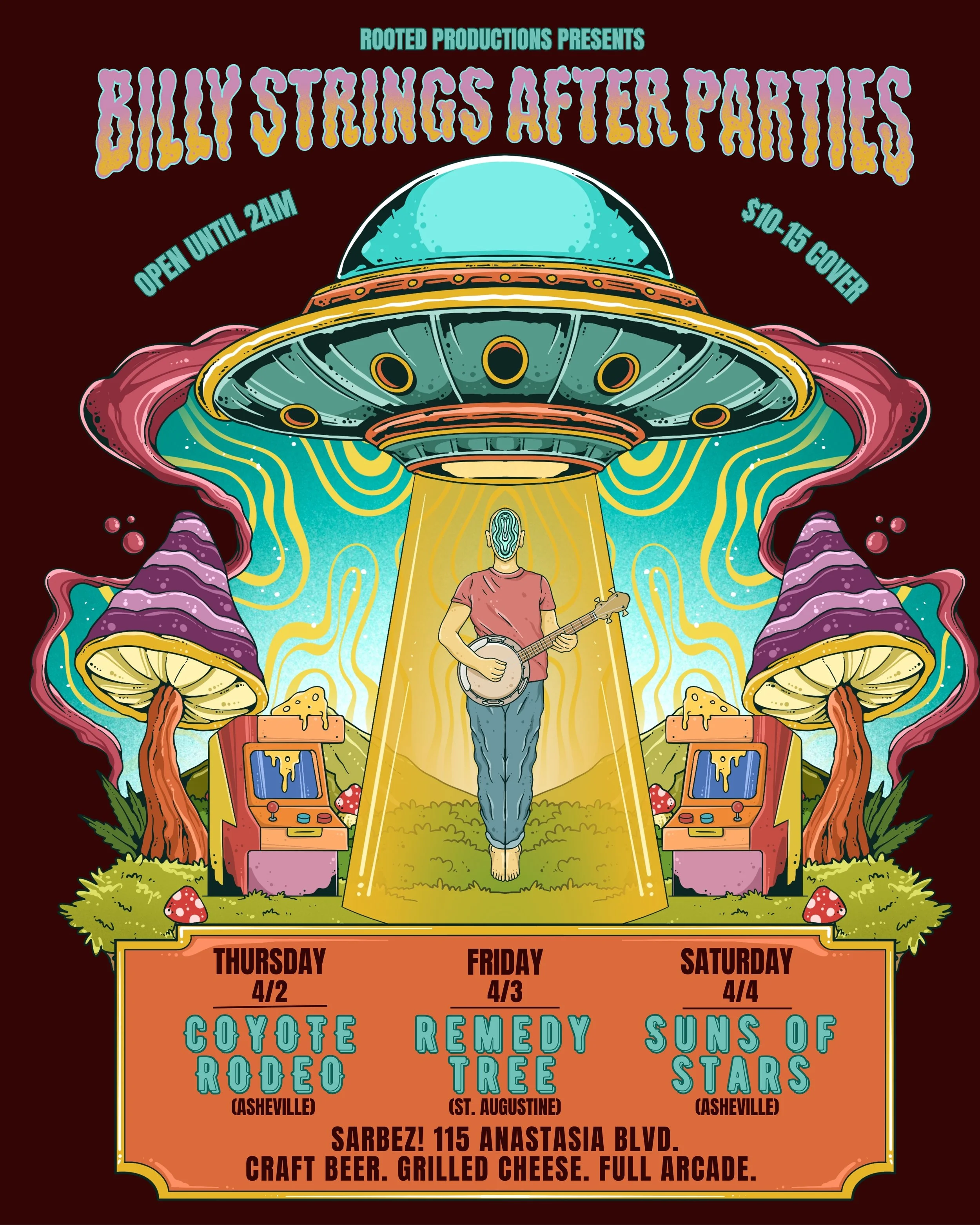 Billy Strings After Parties