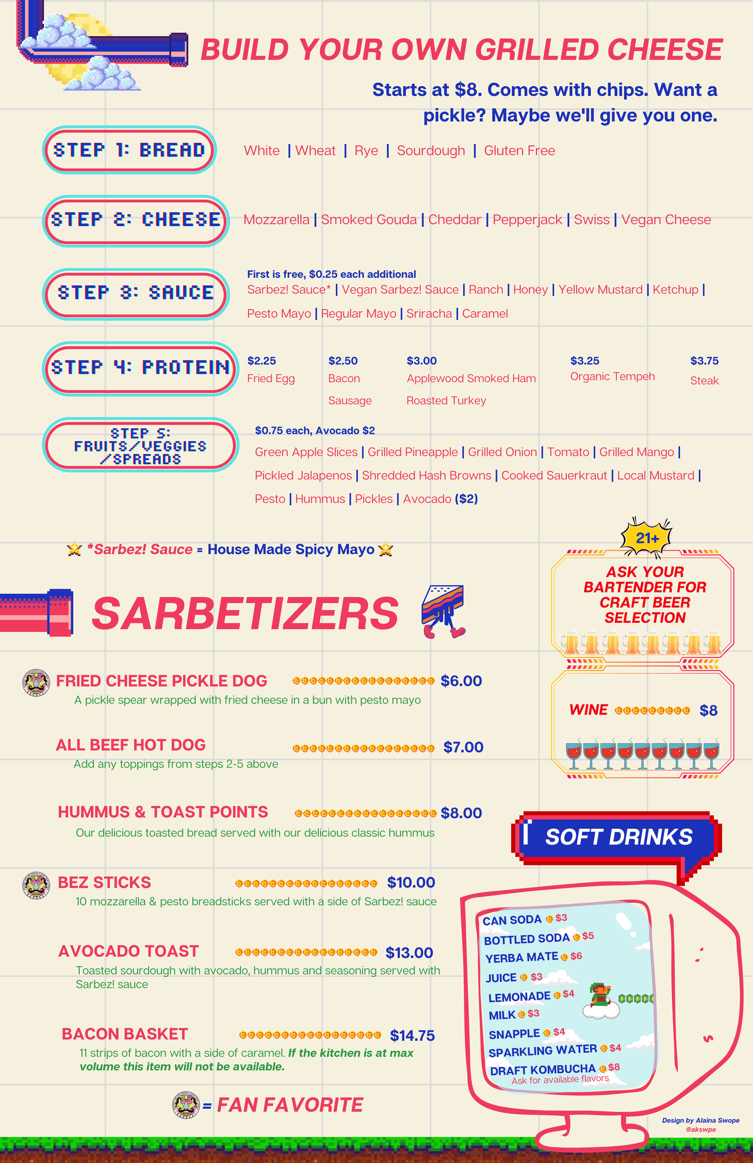 Menu — WELCOME TO PLANET SARBEZ!