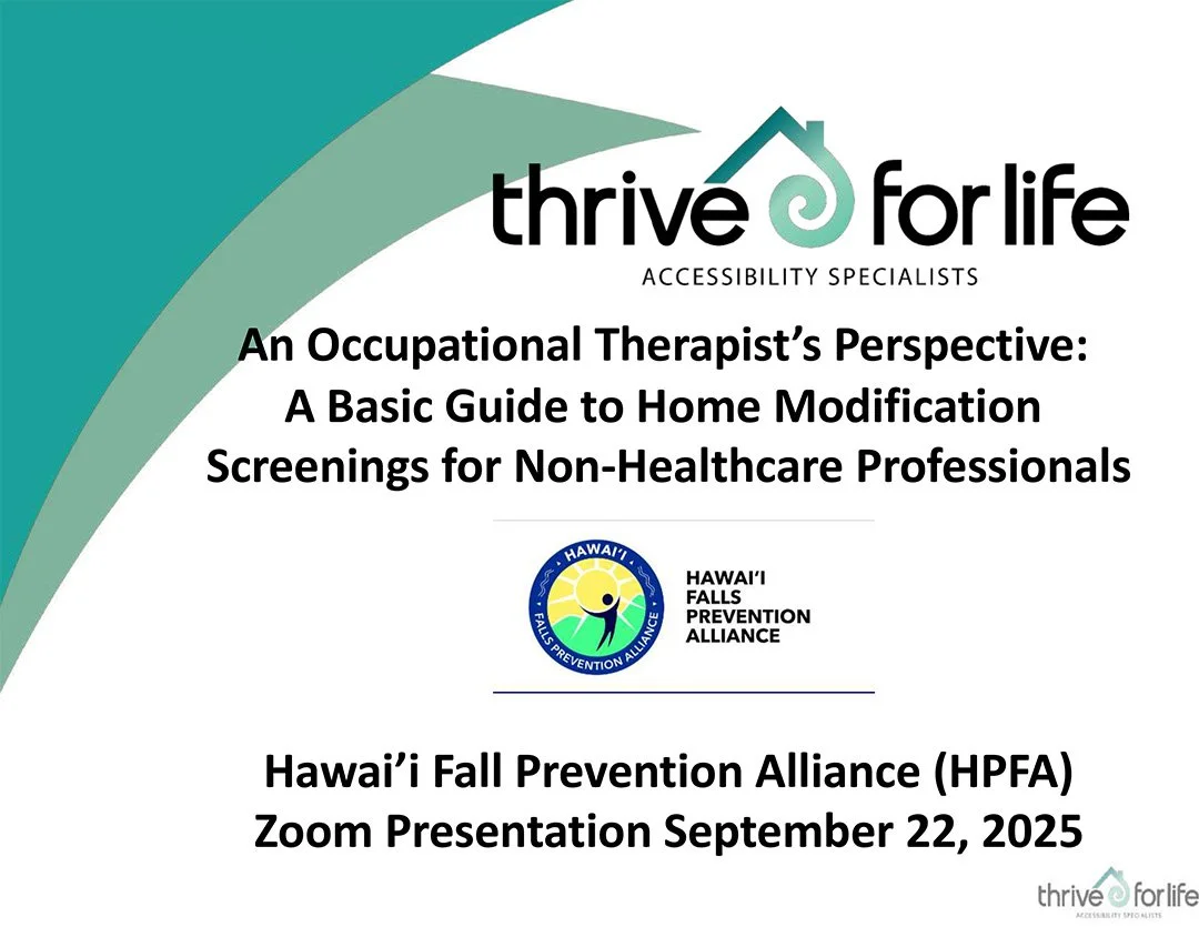 An Occupational Therapist’s Perspective