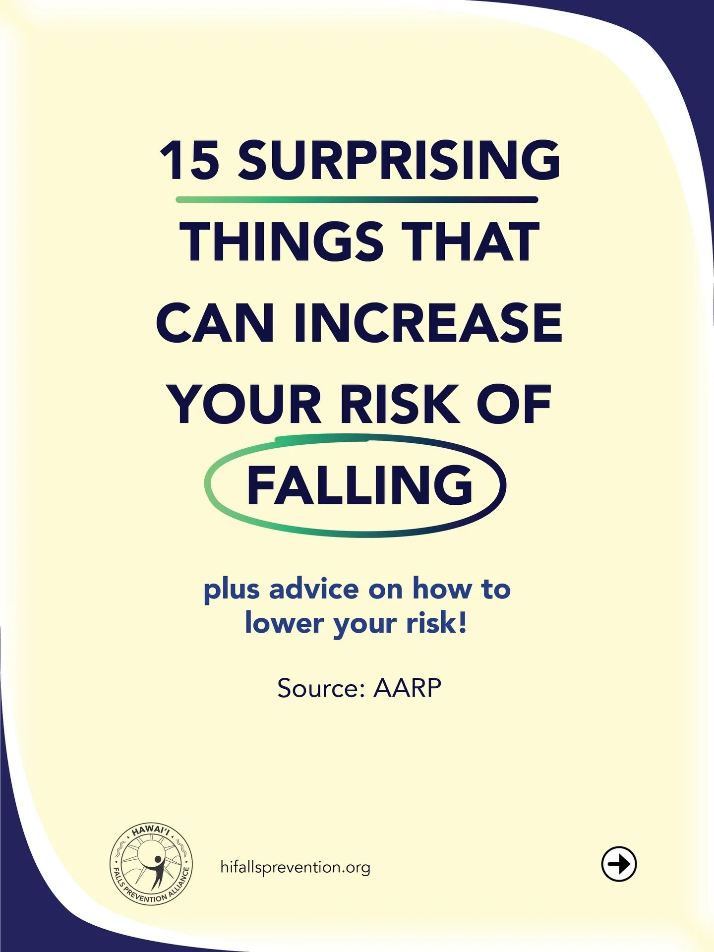 How to lower your risk of falls 💭 Did you know? Each year, more than 14 million adults aged 65 and older fall, according to the Centers for Disease Control and Prevention (CDC), and about 1 million of them end up hospitalized. 

But, falls can be pr