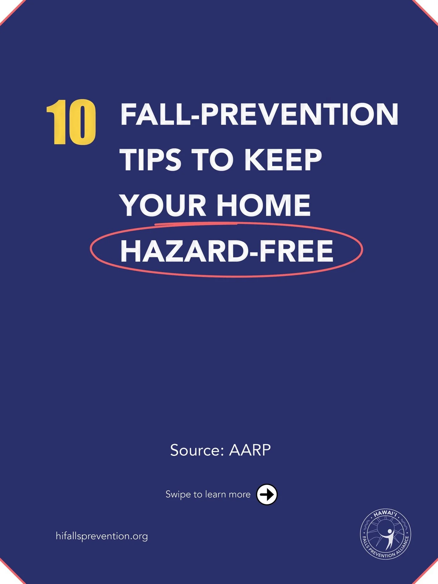 💡 Falls prevention doesn&rsquo;t have to be difficult. 
🗒️ Small changes and adjustments go a long way!

➡️ Here are 10 fall-prevention tips from AARP to help keep your home hazard-free!!

1. Light it up!
2. Raise up your low bed
3. Reassess your r