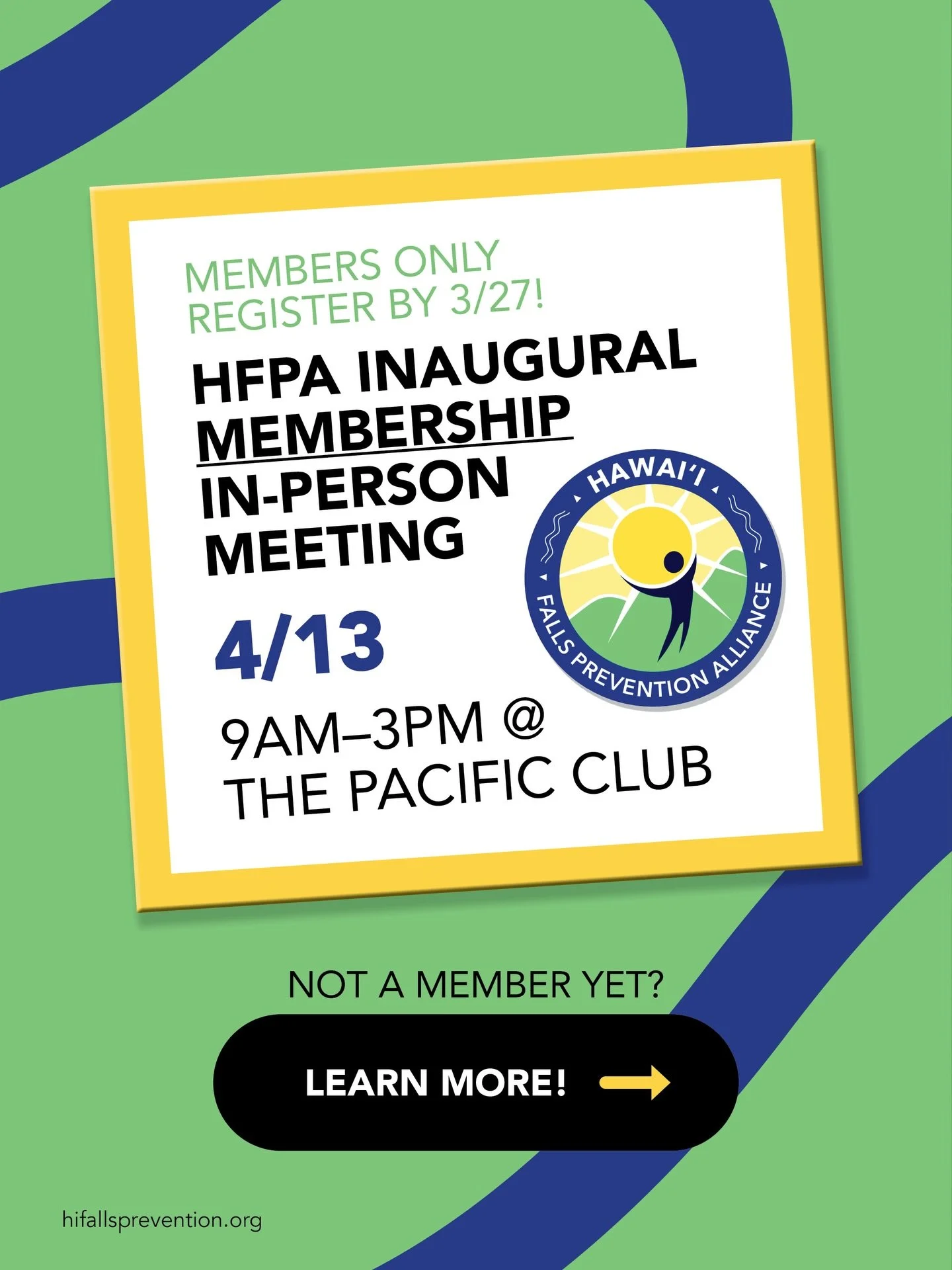 It&rsquo;s official: Our first HFPA In-Person Membership Meeting is happening! 🎉

🗓️April 13, 2026, 9:00 AM &ndash;3:00 PM at The Pacific Club.
⚠️ Register by March 27! (Link in story 📲)

Not yet a member? Join today for more opportunities to conn