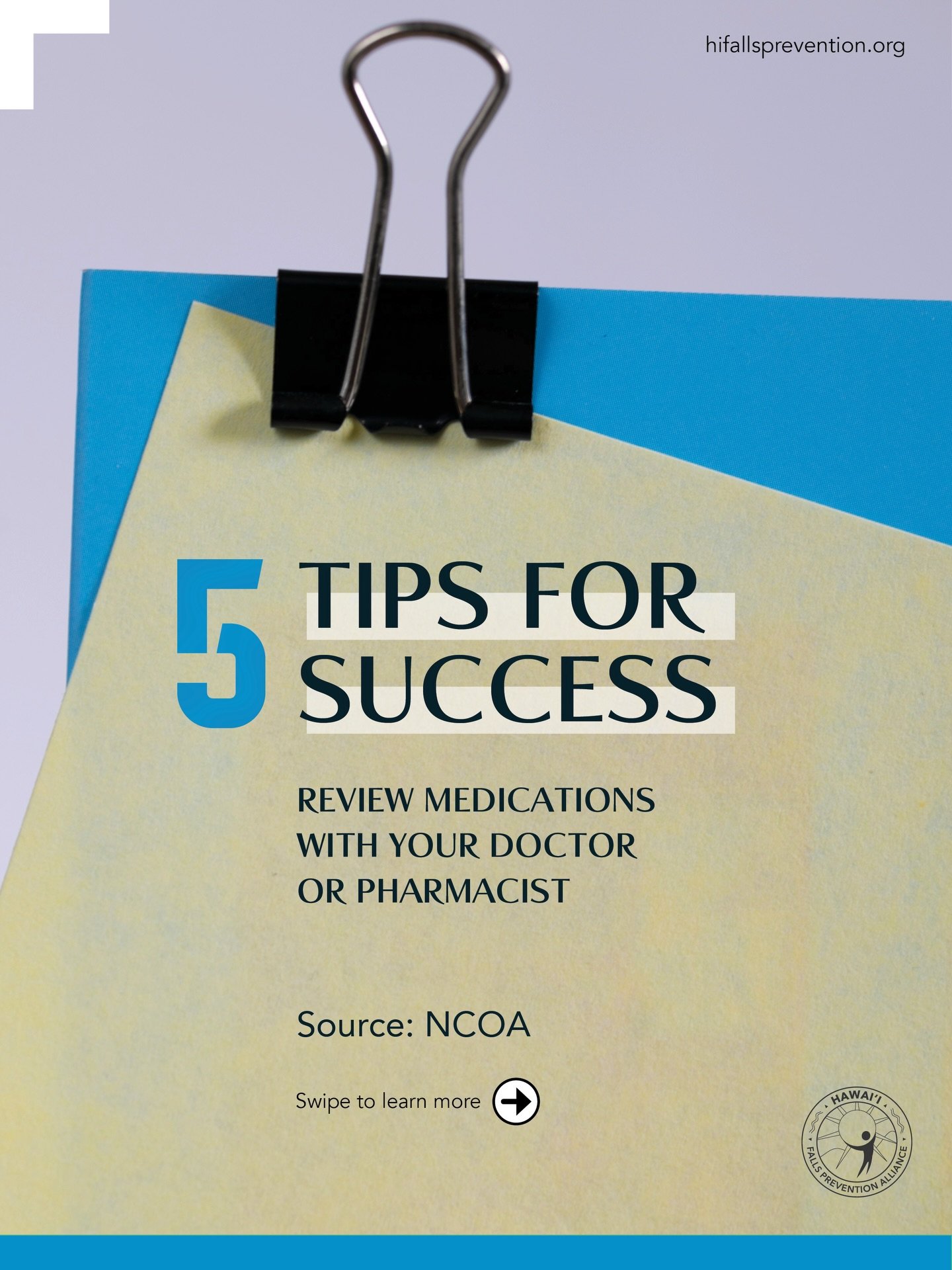 💊 As we age, our bodies can react differently to the same medications.

Schedule an annual medication review with your doctor and pharmacist to reduce your fall risk and stay steady on your feet.

🔗 Read more from @ncoaging with the link in our sto