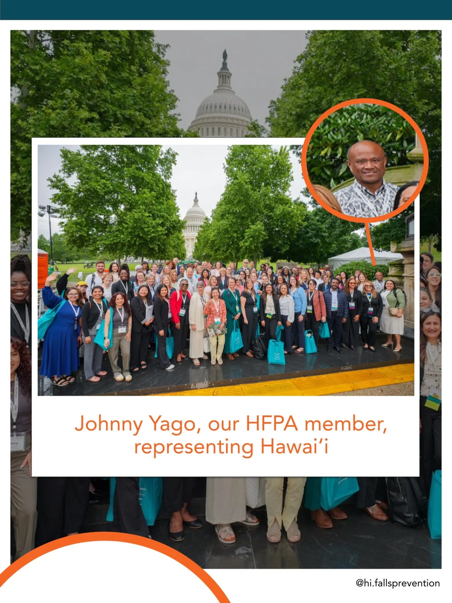 Proud to stand with NCOA partners for Hill Day on May 26! 🏛️ Special shout-out to HPFA member Johnny Yago (Kaua&lsquo;i Agency on Elderly Affairs) for representing us in D.C. (Johnny featured in the insert) ❤️

#NCOA #HillDay #Kupuna #SeniorAdvocacy