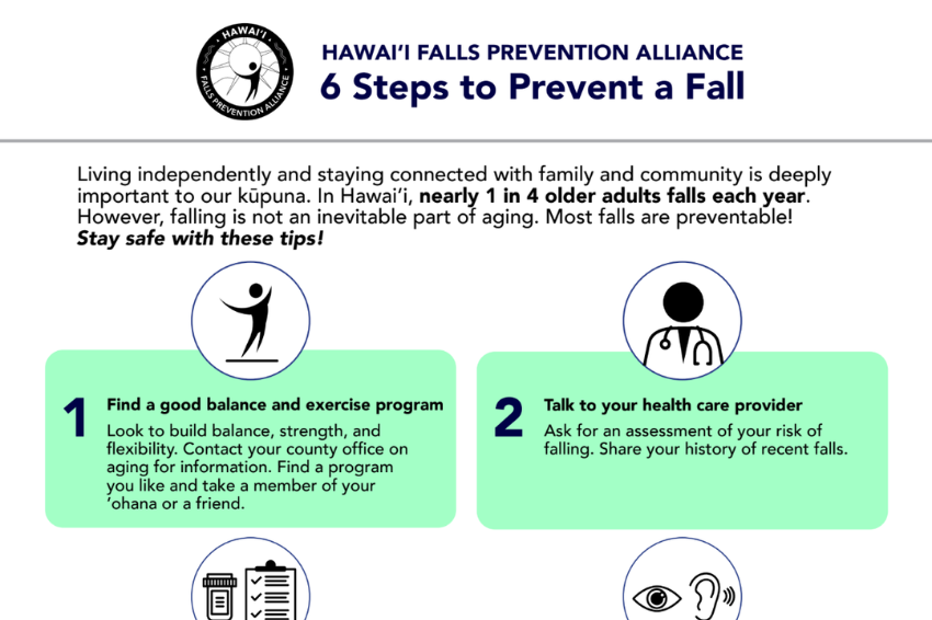 6 Steps to Prevent a Fall