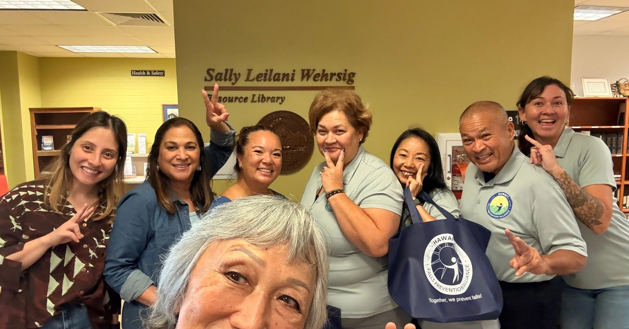 Hawai&lsquo;i County Mayor has officially proclaimed that Falls Prevention Awareness Week is September 21-25 in Hawai'i! Mahalo to the Hawai&lsquo;i County Office of Aging for hosting an HFPA outreach table at their ADRC office to connect with kūpuna