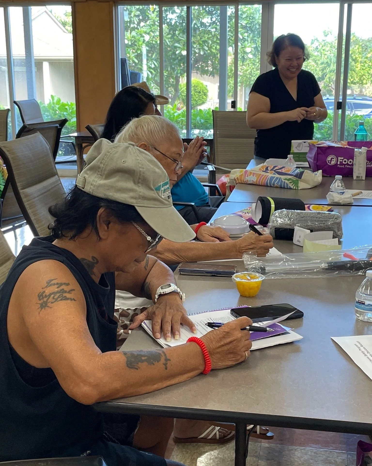 Have you heard about the Home Safety Program offered by ALU LIKE in Waimanalo? We visited the program and took some pictures to show you! 

Everyday items in places where you walk can create a tripping hazard, such as rugs, papers, books, clothes, an