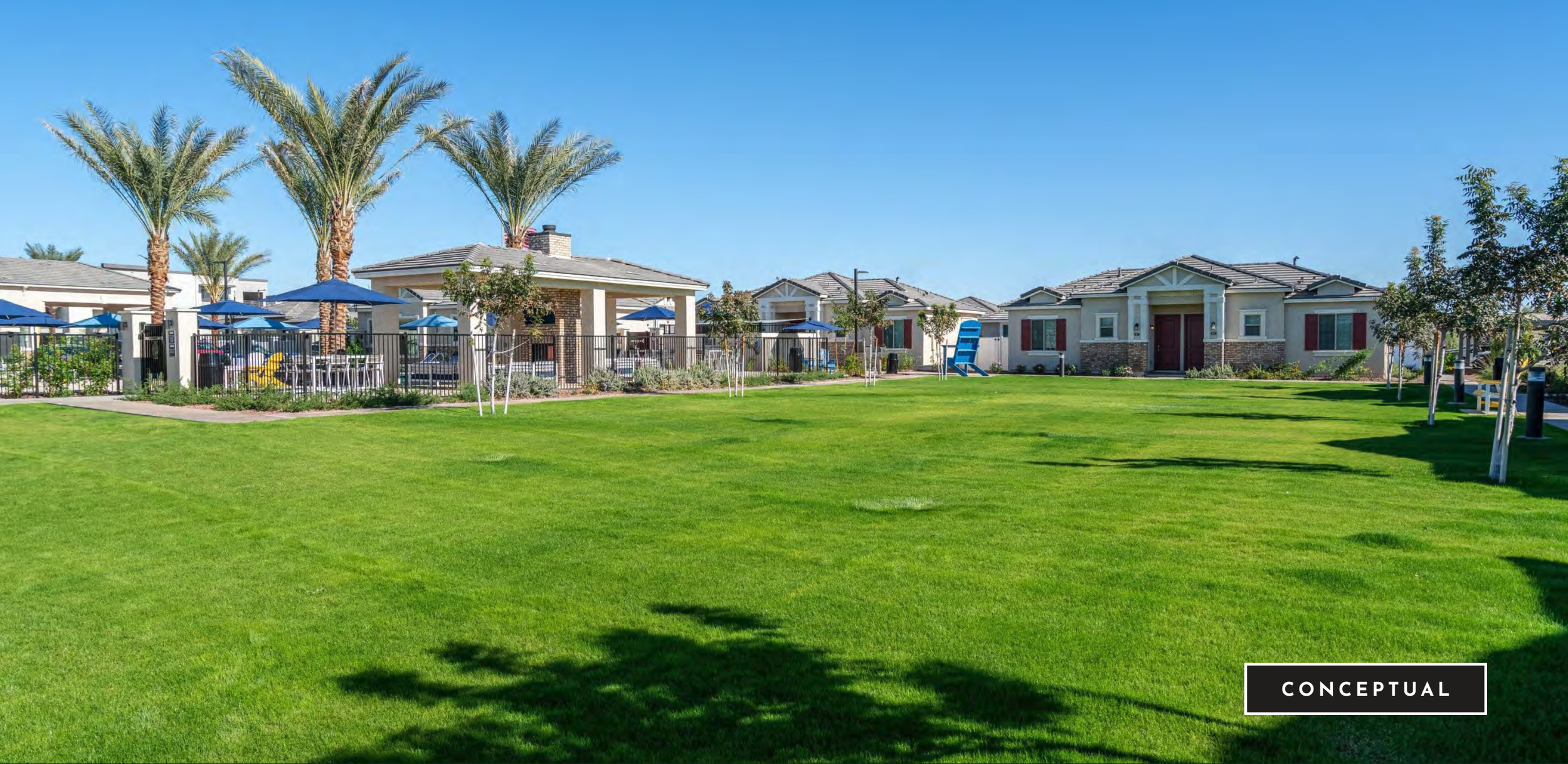 Turner Farms community park and residential green space