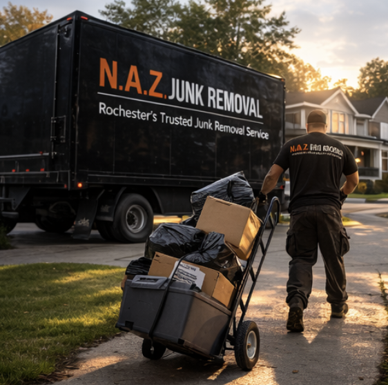 Junk removal service in Rochester, NY