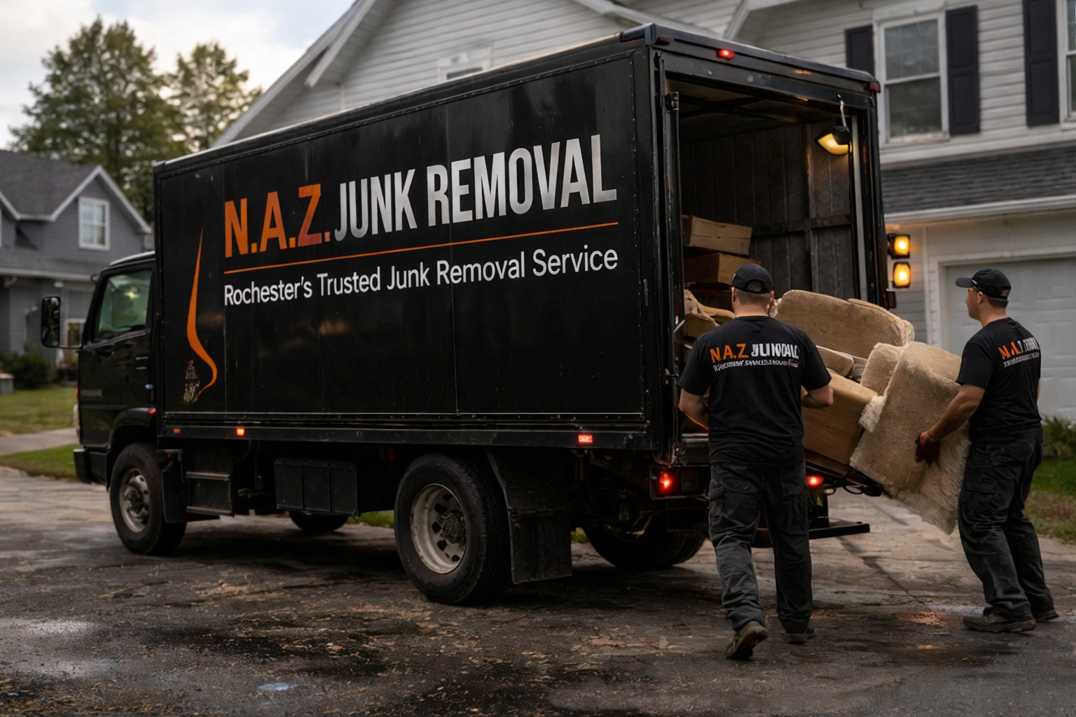 Rochester, NY N.A.Z. Junk Removal