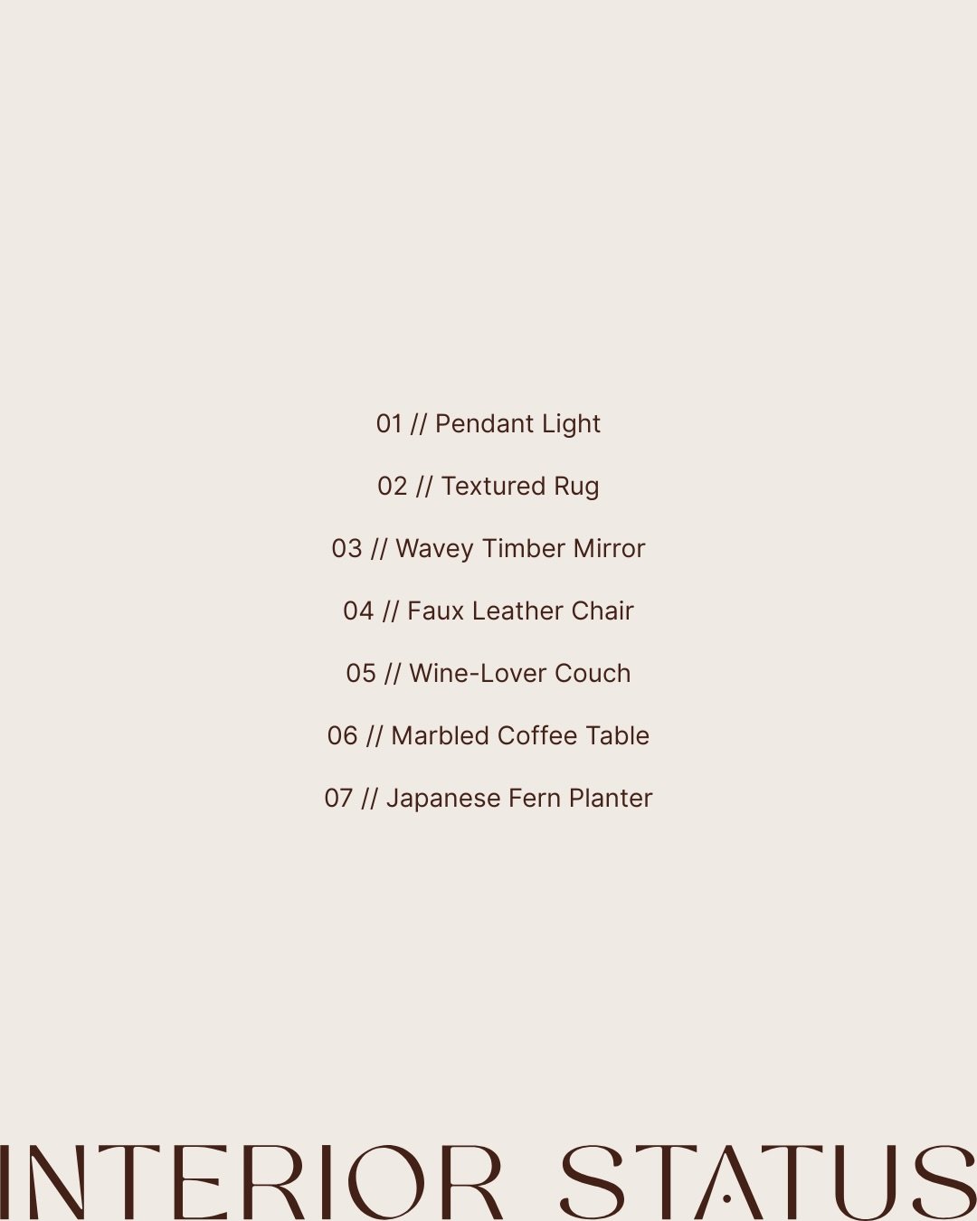 A direction we keep coming back to

Warm, grounded, a little bit nostalgic
Timber, leather, soft texture and sculptural shapes all layered together

Nothing too polished
Just pieces that feel like they belong 🤍🤍