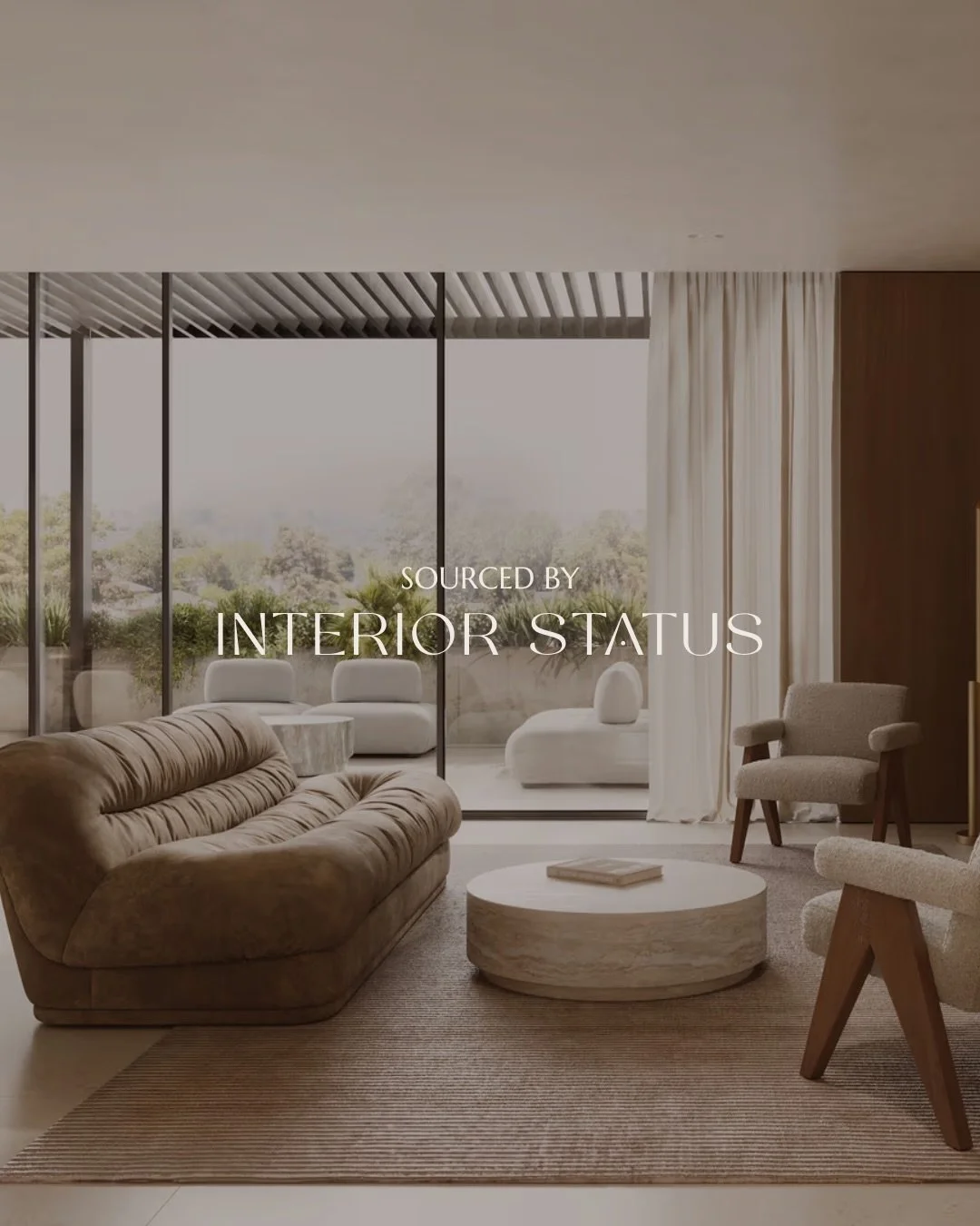 A sofa that really anchors a space.

Low, generous, and designed for proper comfort - the kind you sink into and stay a while. The softness of the upholstery paired with that structured, grounded form creates a balance that just works.

Sourced by us