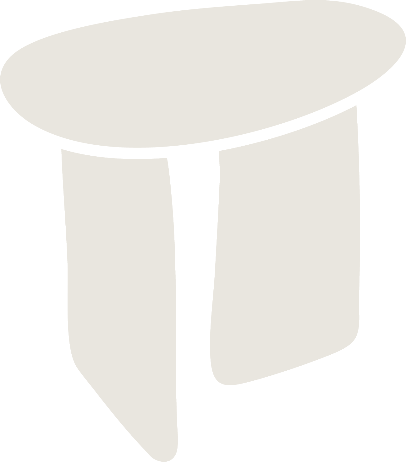 Simple illustration of a white toilet paper roll on a dark background.