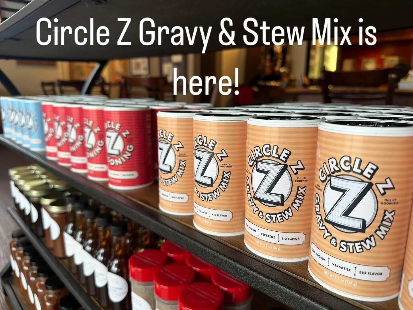 Introducing Circle Z Gravy &amp; Stew Mix, the secret ingredient to elevate your cooking! From Roast Beef to Chicken Stew, Gumbo, Pot Roasted Chicken, Mashed Potatoes, and Potato and Sausage Stew, the possibilities are endless. Made with simple ingre