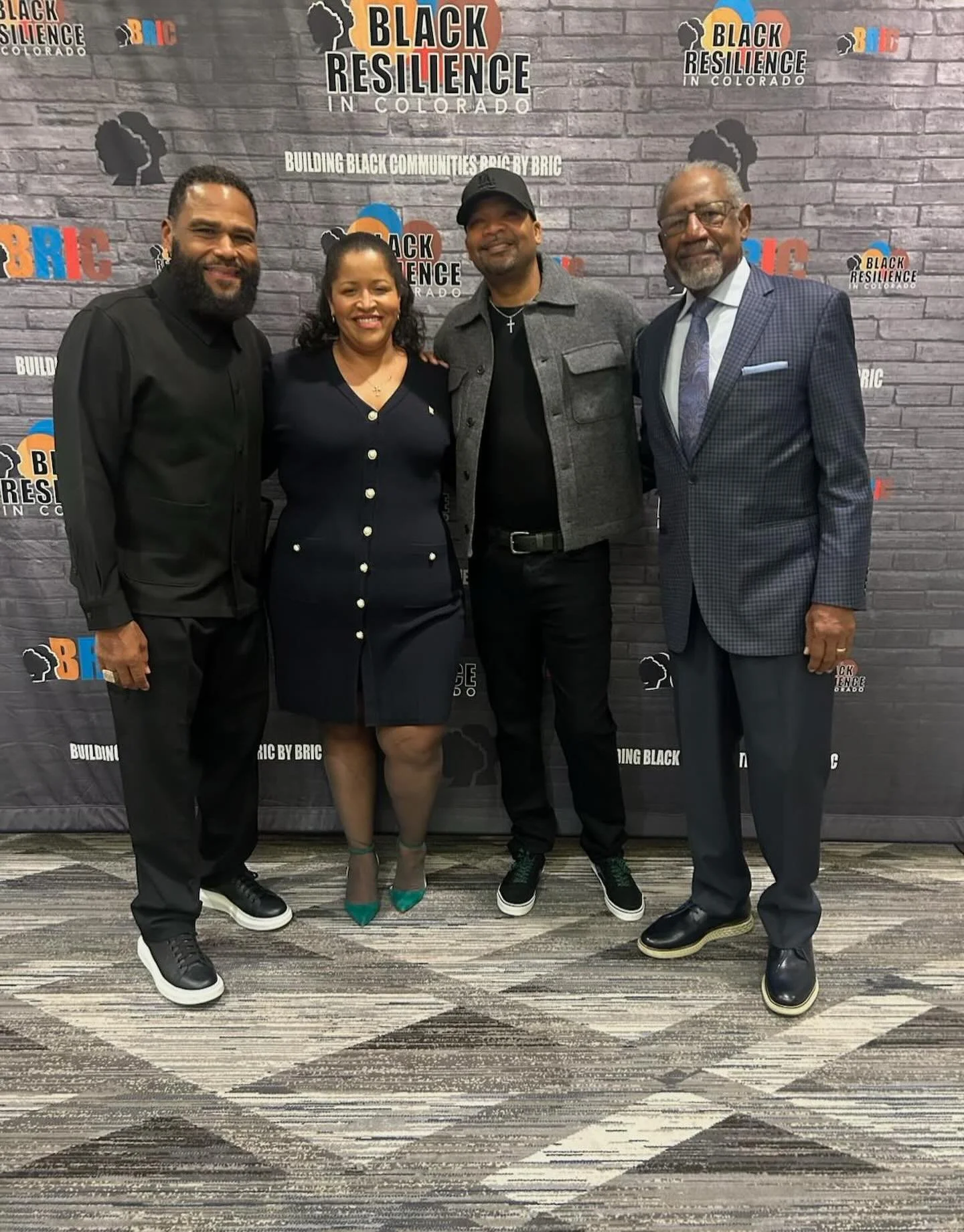 Bric foundation with Anthony Anderson! ✊🏽