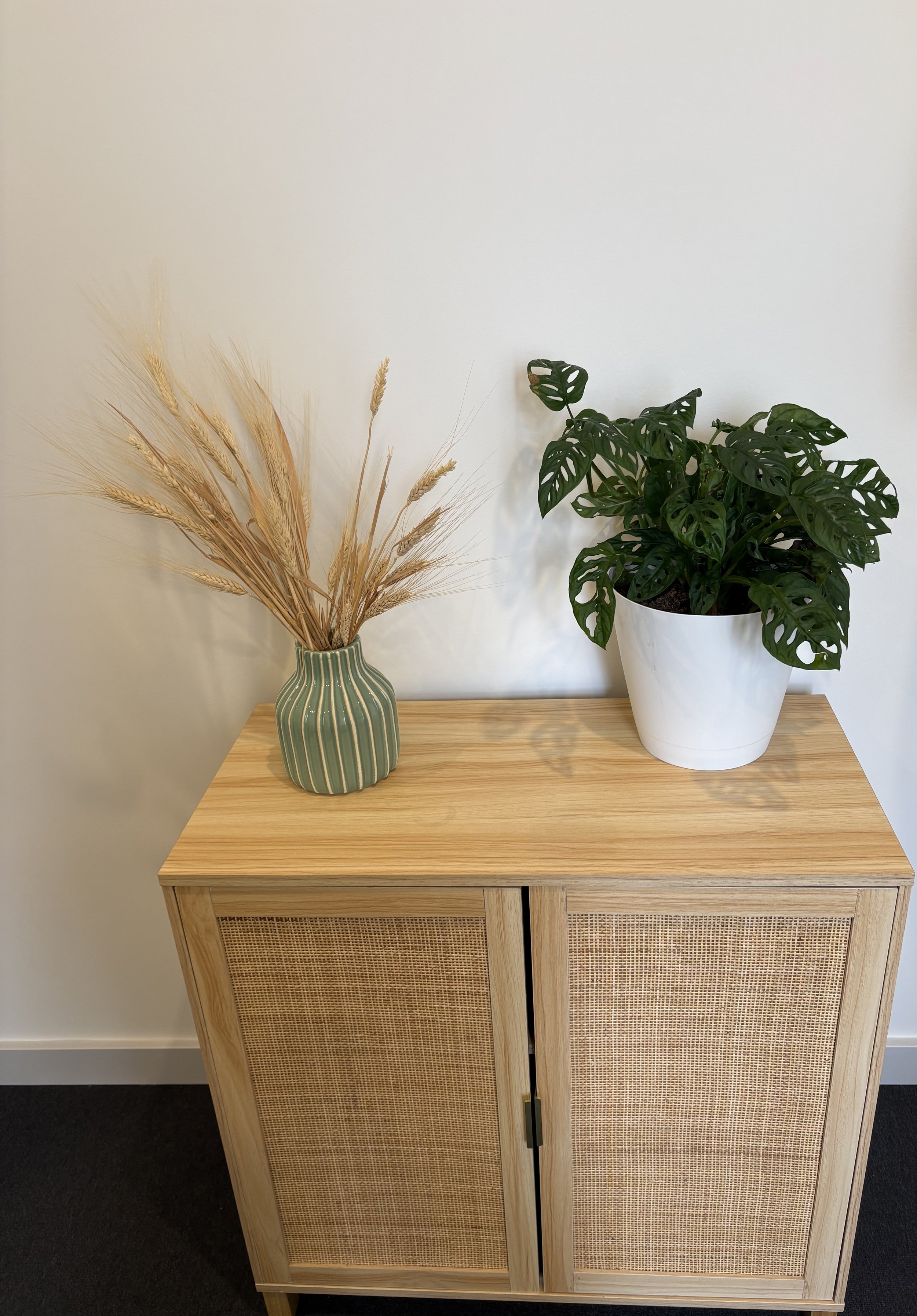 House plans on a home office desk