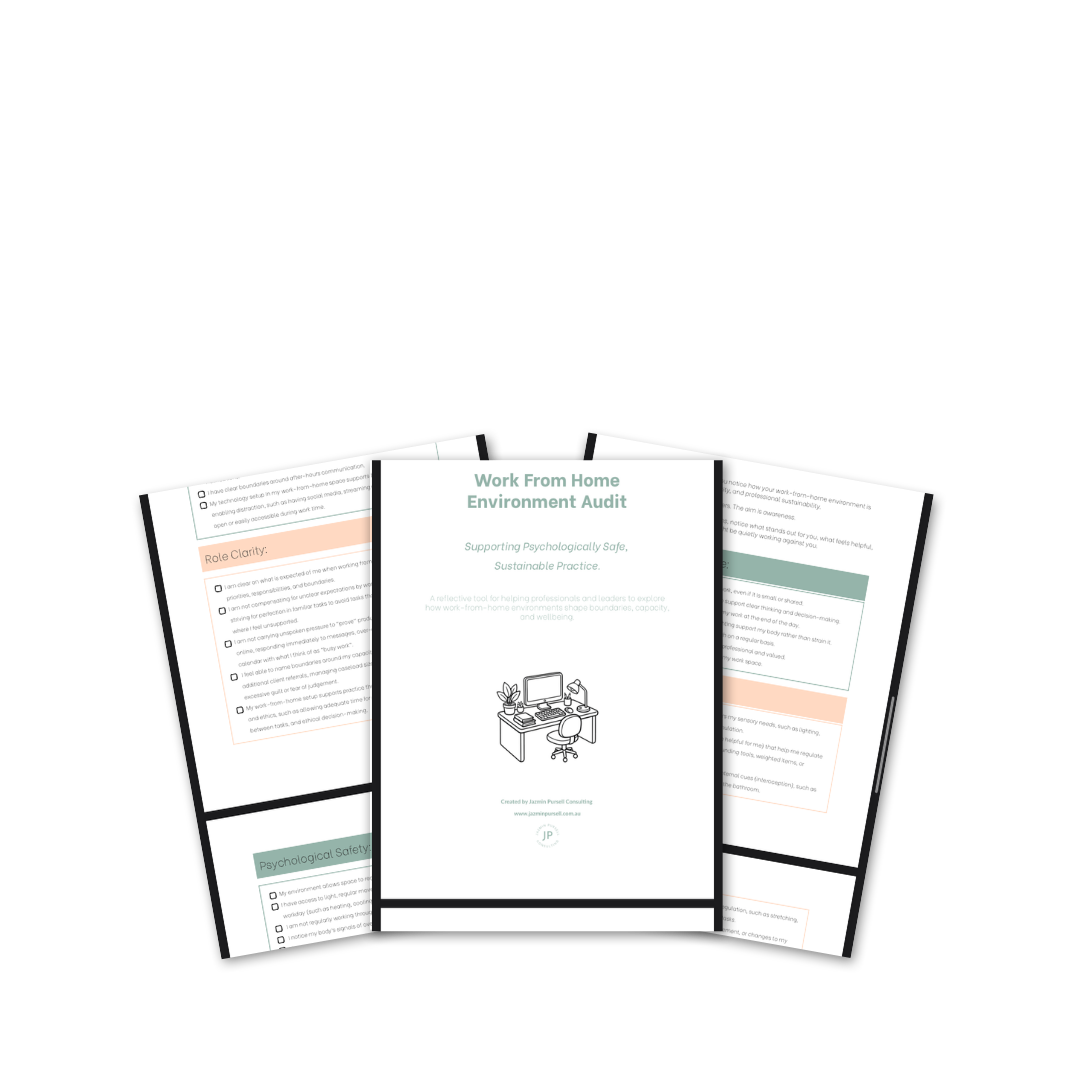 Work From Home Environment Self Audit eBook preview