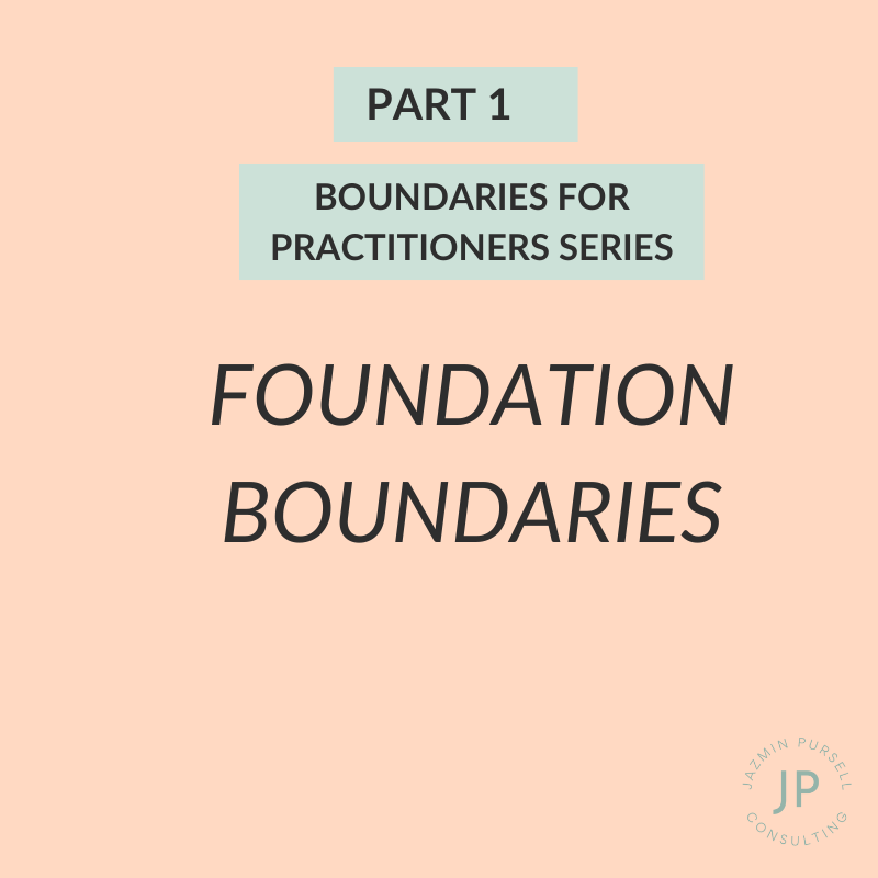 Part 1 Foundation Boundaries