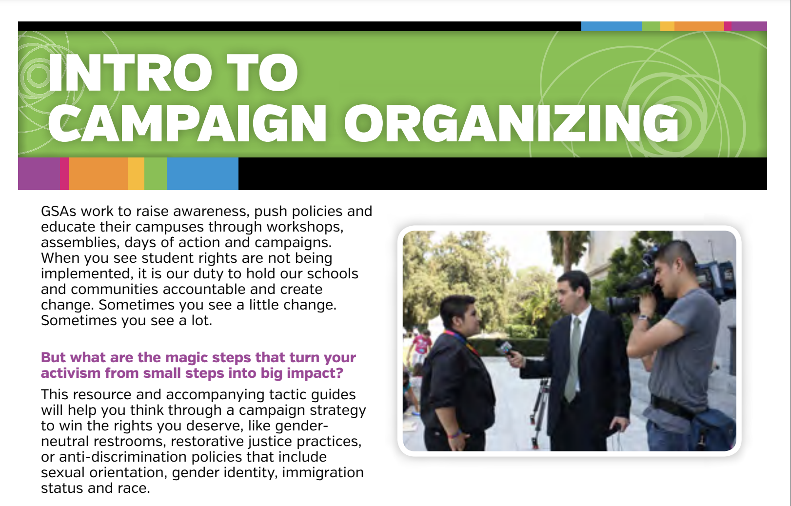 Intro to Campaign Organizing