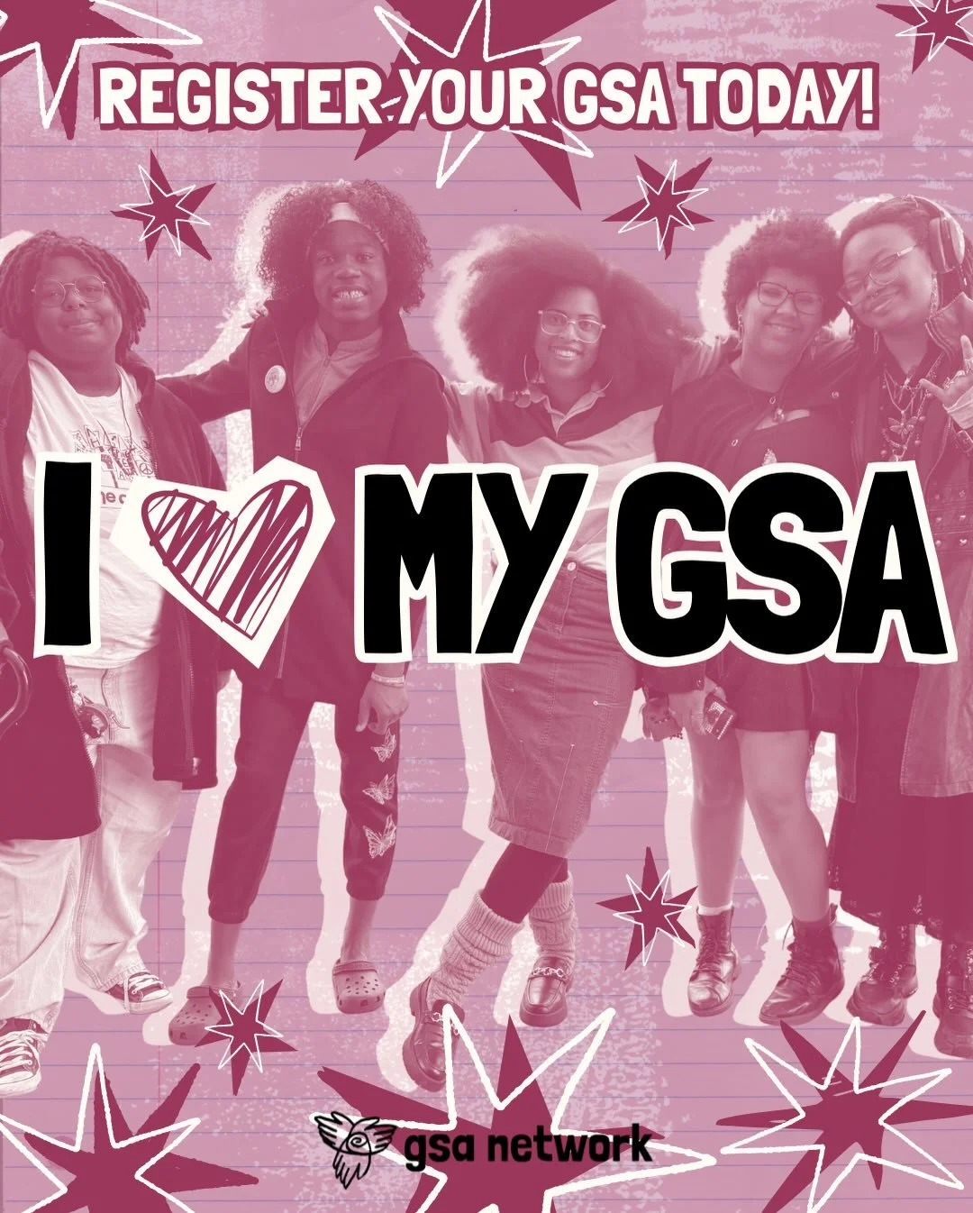 We ❤️Our GSAs!

&ldquo;The biggest thing that we can do at this point to show love for ourselves is to take care of ourselves while also being in community.&rdquo; - Kio (he/they)

This Valentine&rsquo;s Day, love yourself and your people by getting 