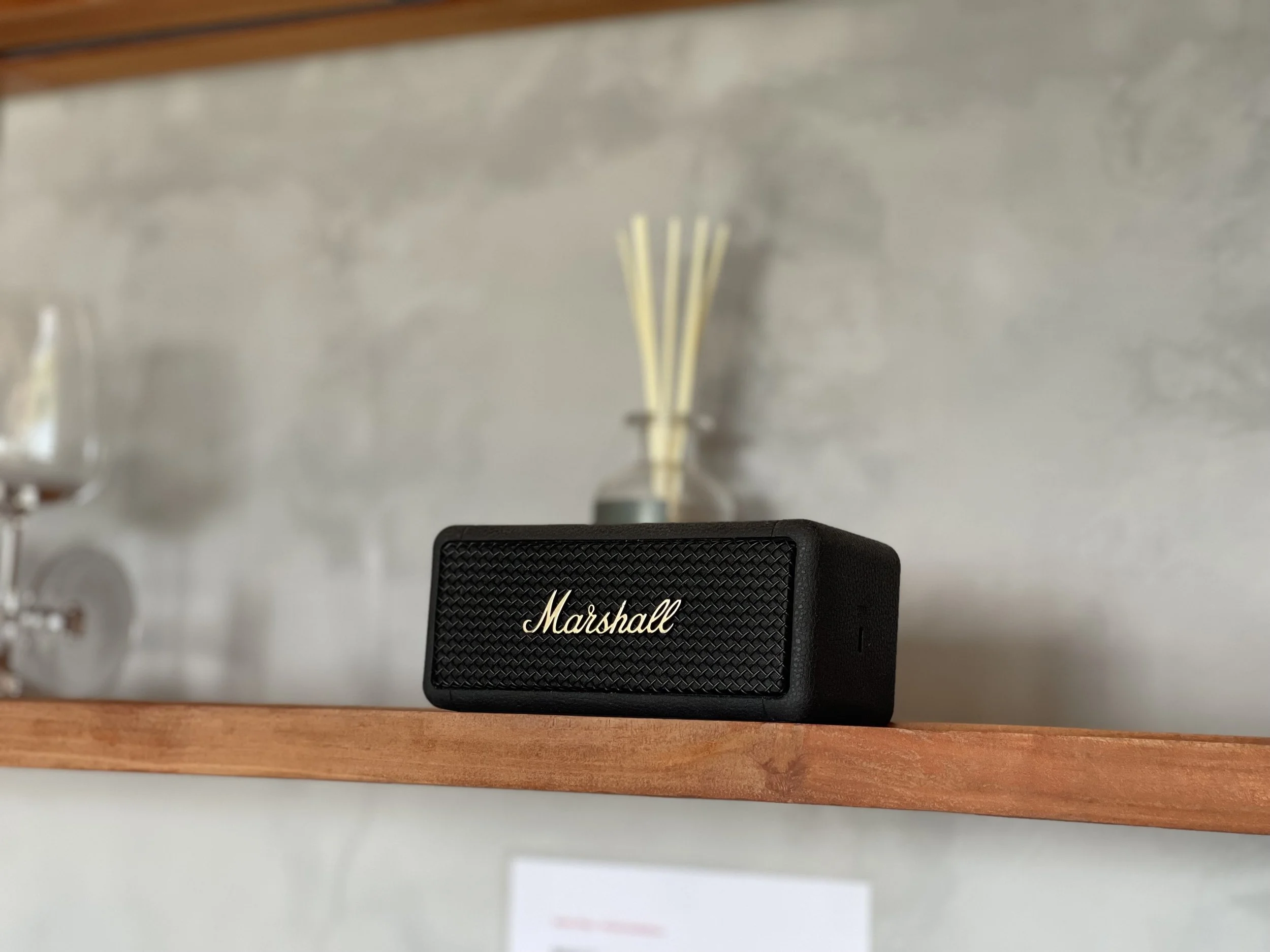 marshall speake available in all of our villas.