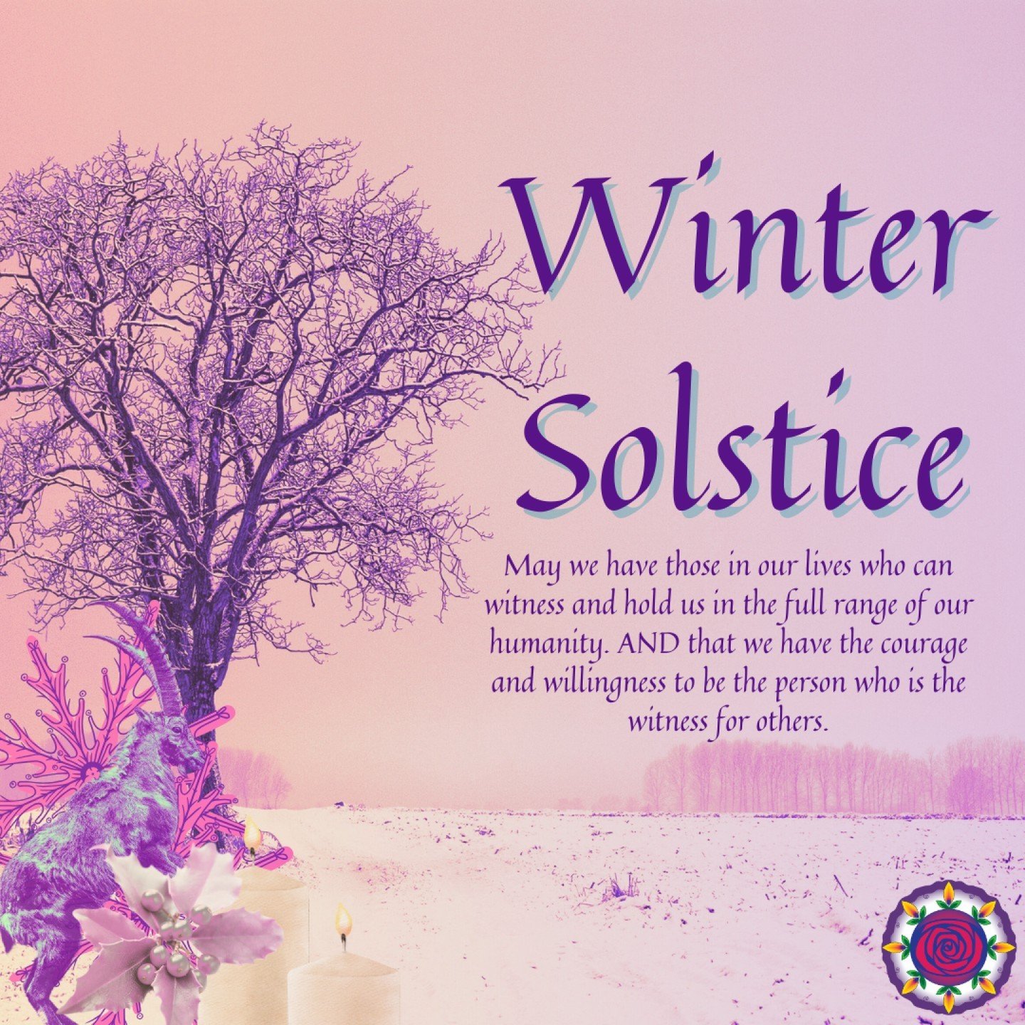 The Winter Solstice Newsletter went out this morning. Each equinox and solstice I send out a missive. Here is a snippet of my letter this year:

I am passionate about fertile darkness, nighttime, the hidden mysteries, grief, sadness, and loss. I love