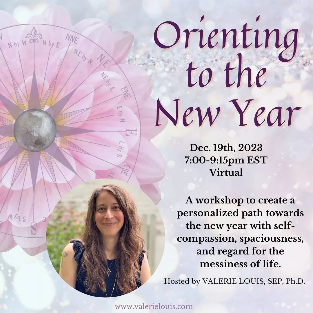 NEW WORKSHOP 💫 Imagine moving into 2024 with the tools to meet the year beyond the goals and intentions you set for yourself.

A year of connection with Self, even when the curveballs of life come your way. 

A year filled with a simple but profound