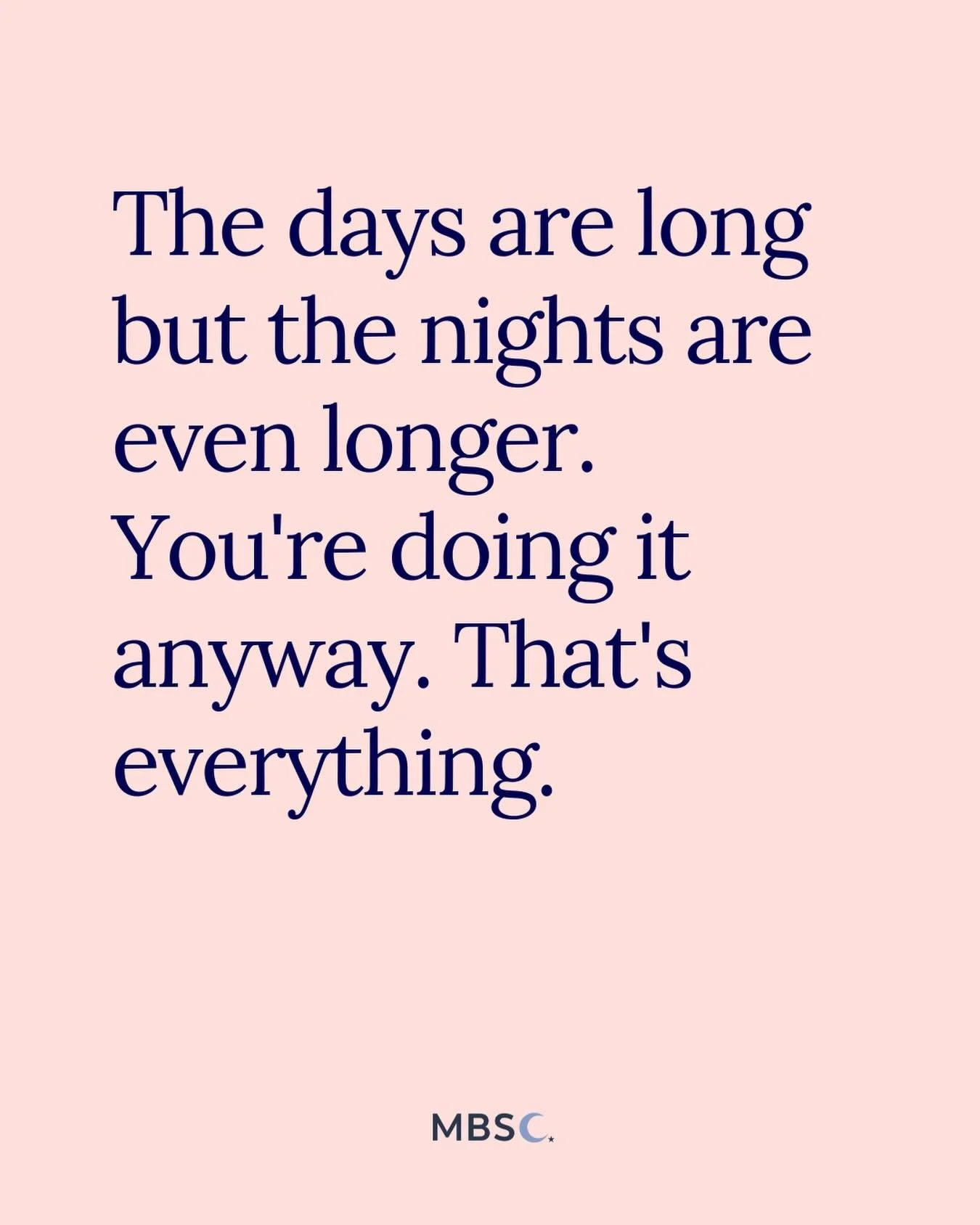 Even in the exhaustion, you&rsquo;re showing up every single day &mdash; and that matters more than you know 🤍

You&rsquo;re doing better than you think, even on the longest nights ✨ 

#melbournesleepconsultant #babysleep #motherhood #sleepconsultan