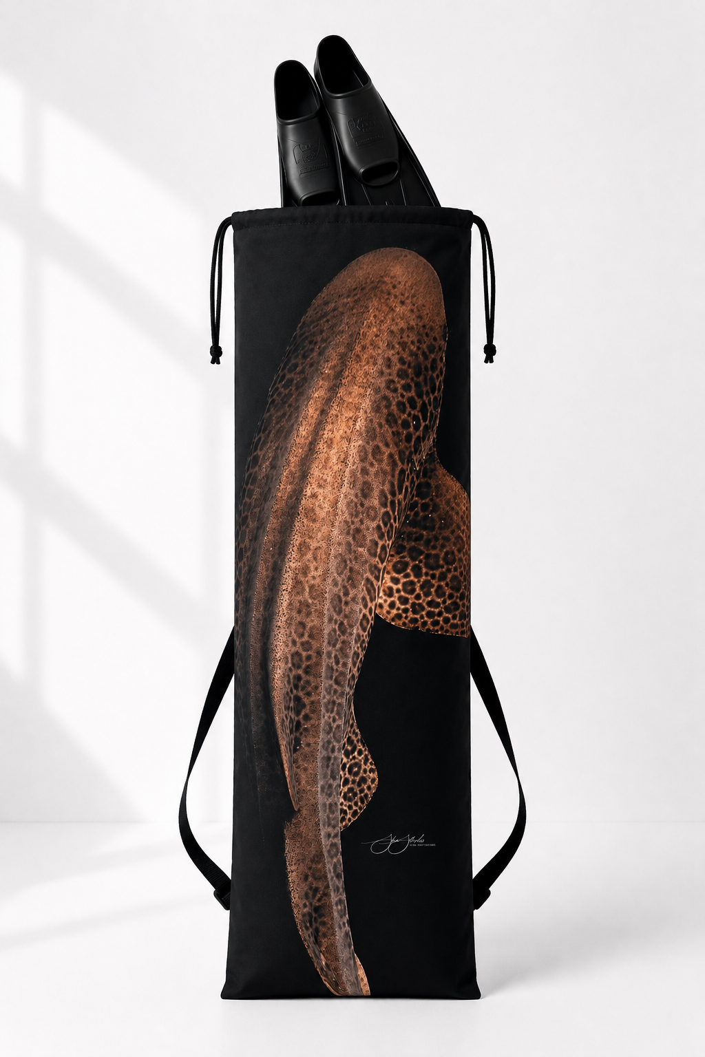 Leopard Shark Fin Bag