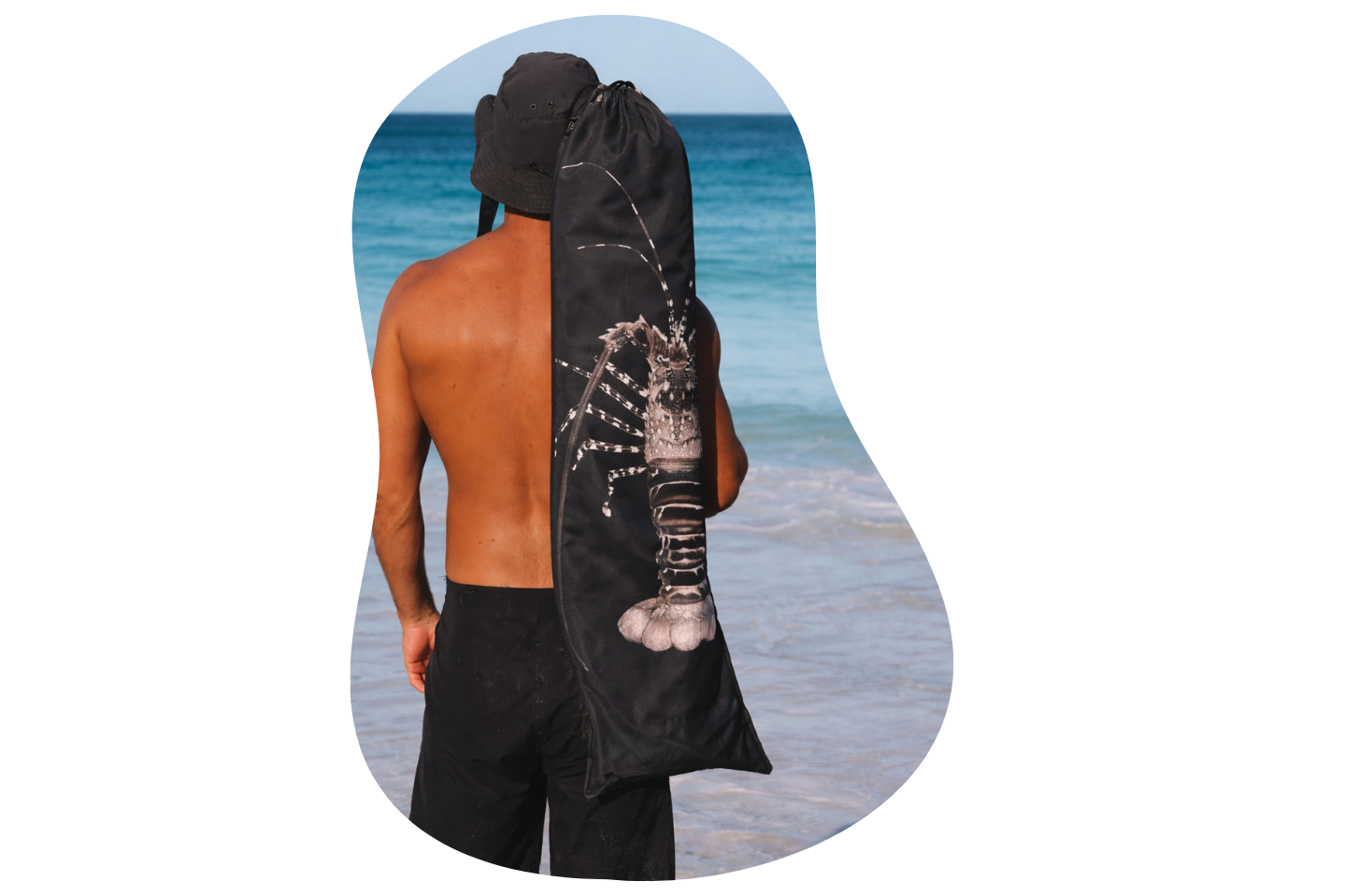 Ornate Crayfish Fin Bag