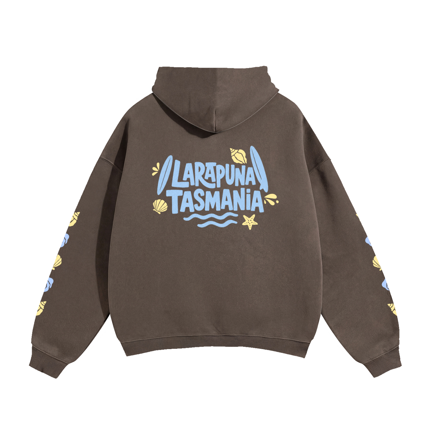 Larapuna Surf Check | Oversize Fleeced Hoodie