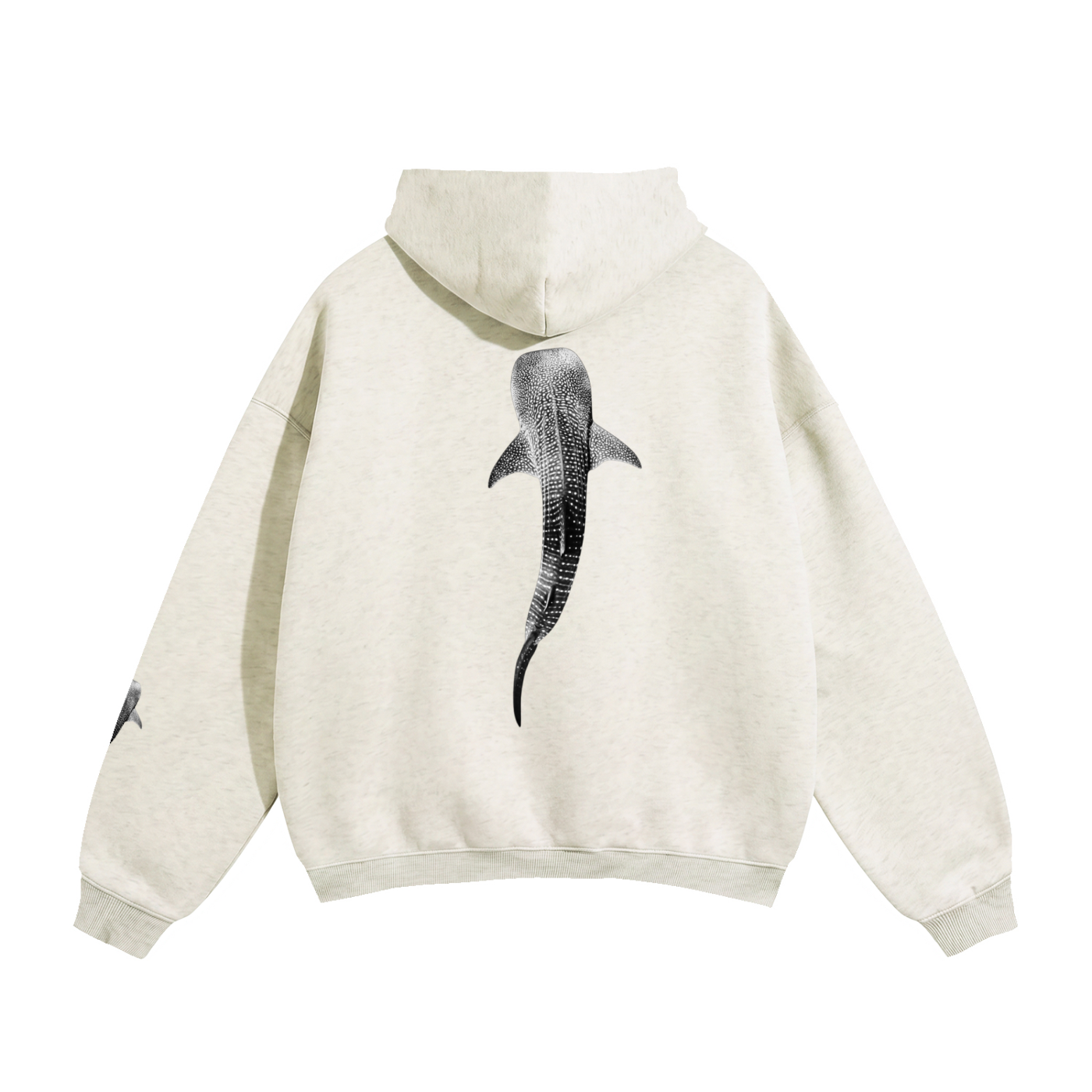 Whale Shark Oversize Hoodie | Shell