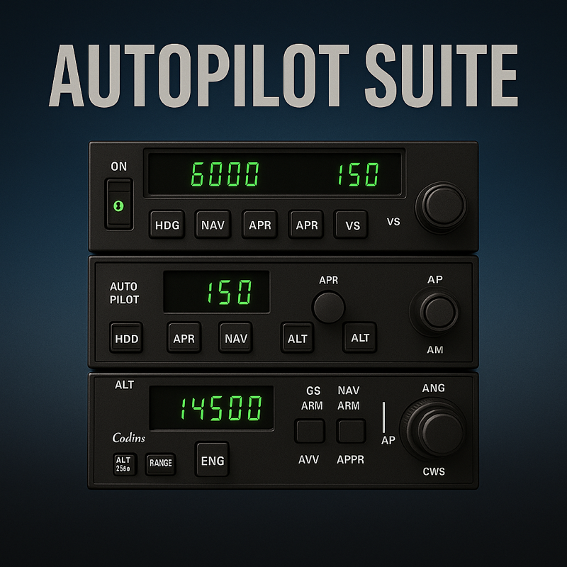 All the common Autopilots in one convenient Kit Pack