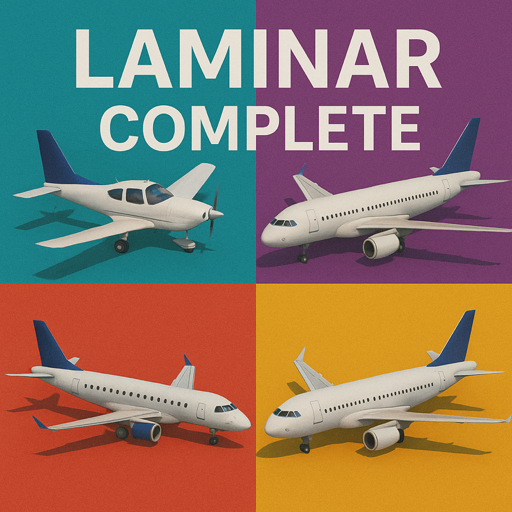 All the decks for all the default Laminar aircraft