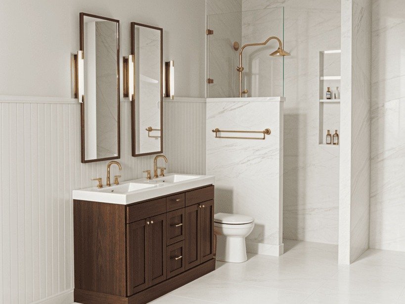 Secondary Bathroom Render