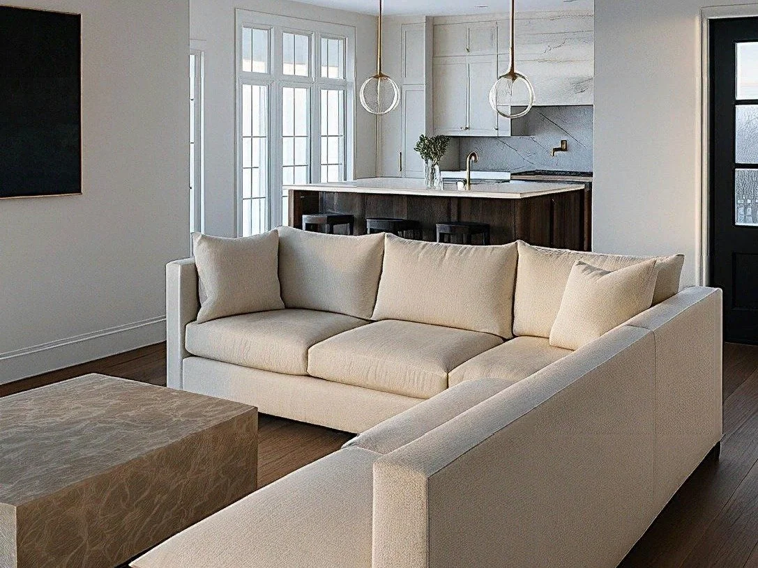 3-Bed Model Living Room Render 