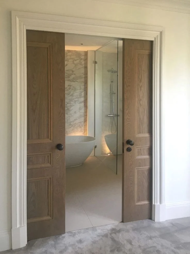 Upgrade Pocket Door to Primary Bath Render